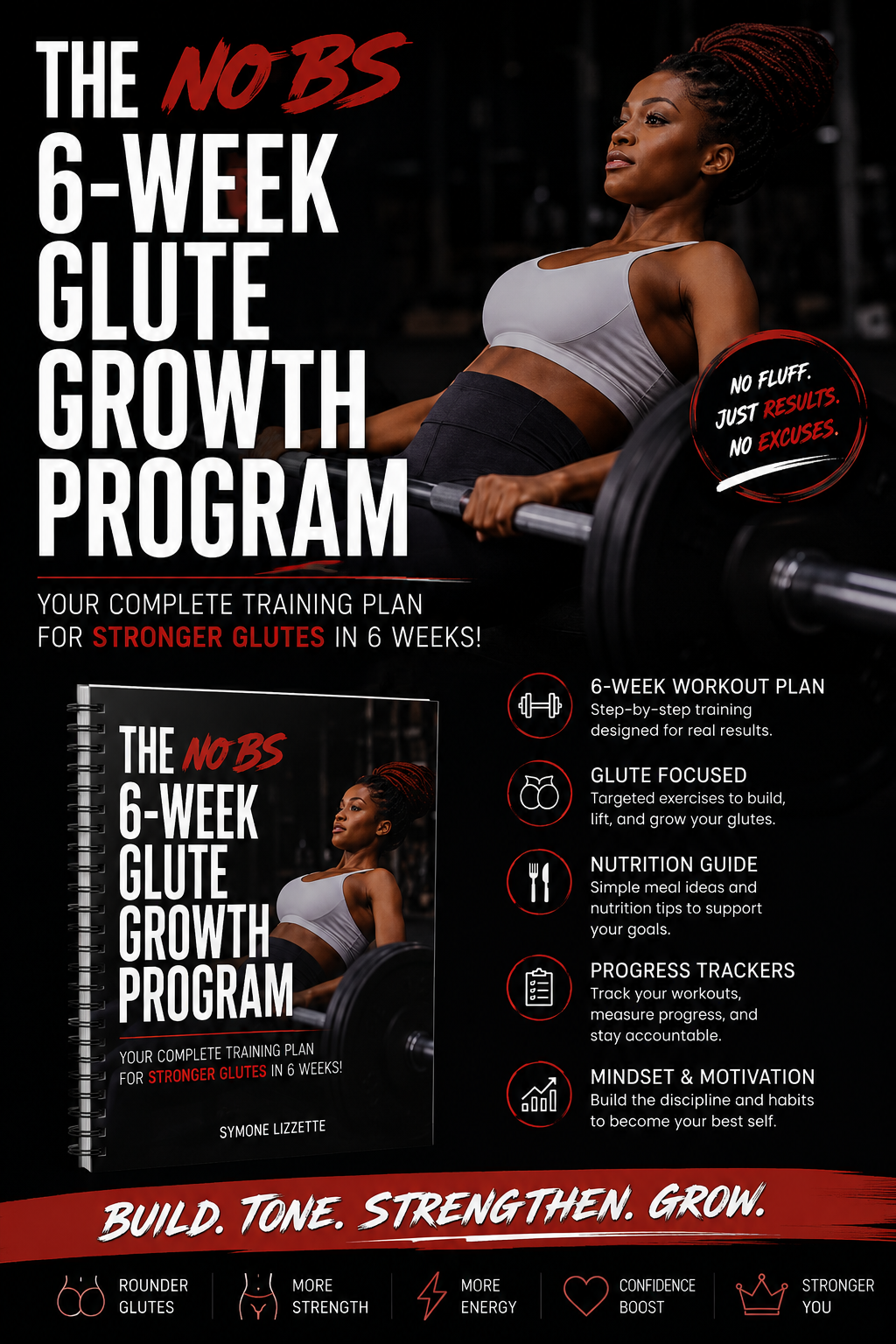 No BS 6-Week Glute Growth Program
