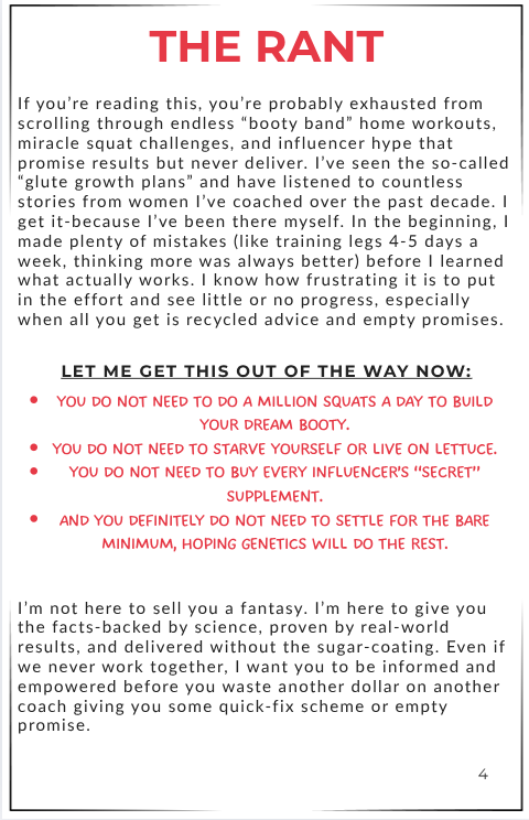 The Glute Growth Blueprint