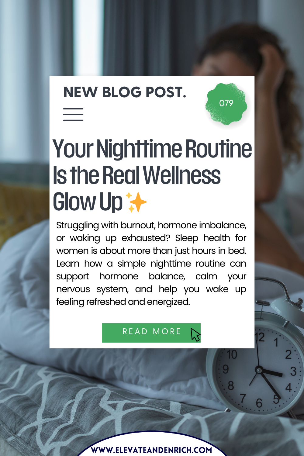 Sleep Health for Women: How a Nighttime Routine Supports Hormones + Rest