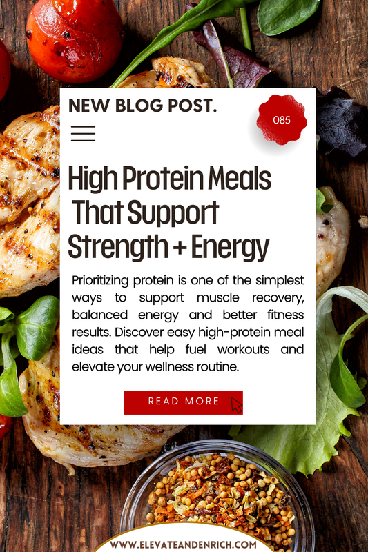 The High-Protein Habit That Supports Strength, Energy, and Better Fitness Results